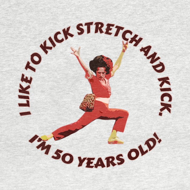 Sally Omalley - i like to kick stretch and kick by Distoproject